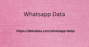 Whatsapp Data